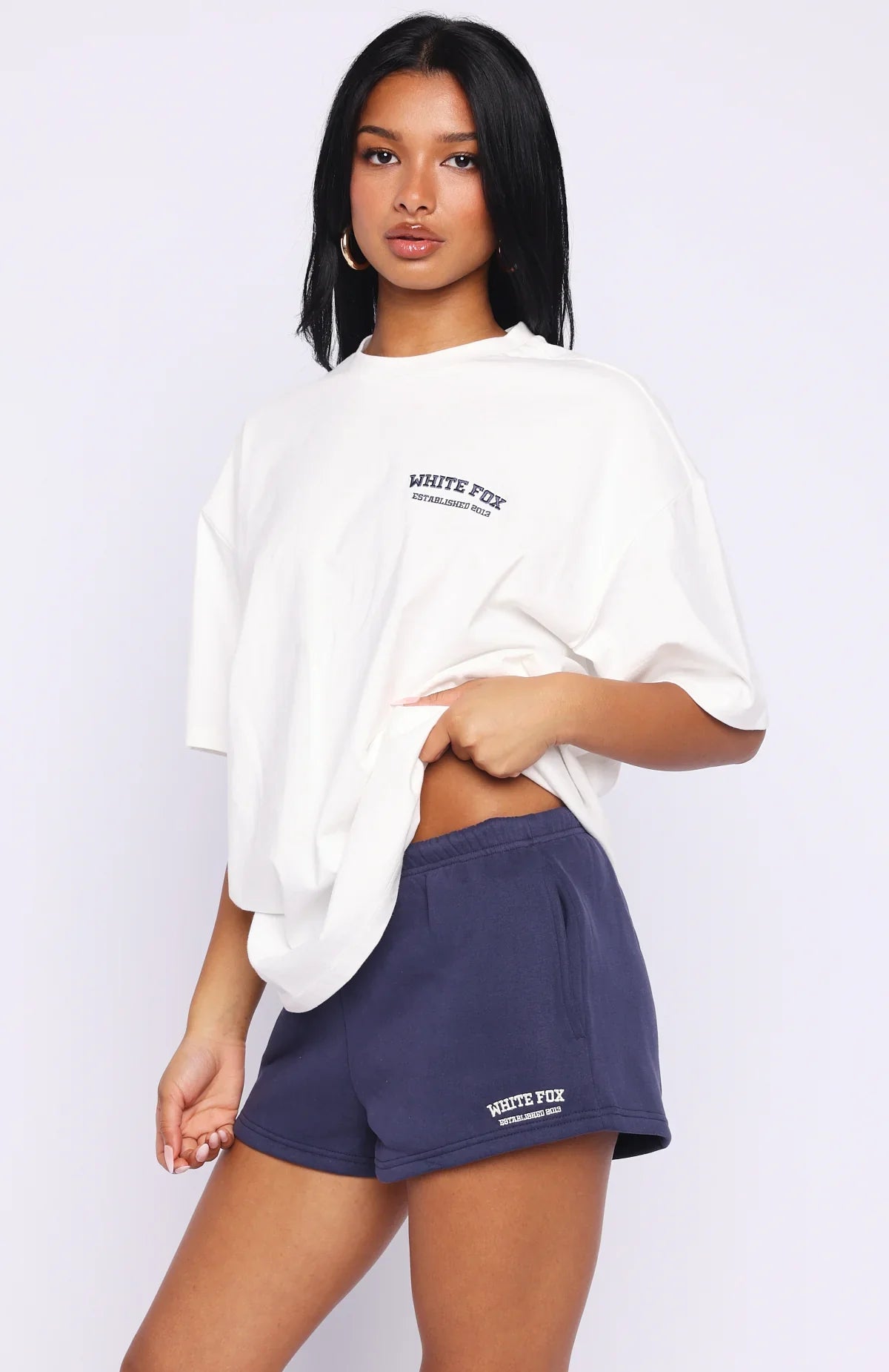 Cant Miss It Oversized Tee White