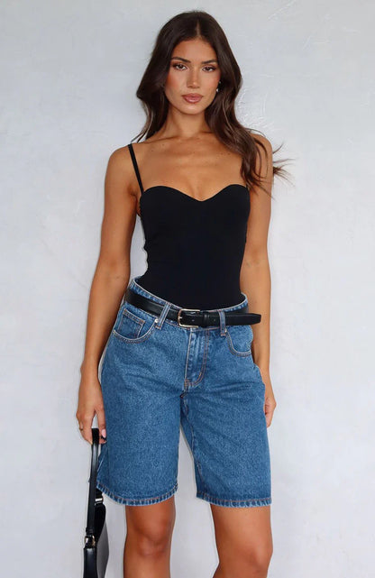 Stuck To You Bodysuit Black