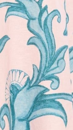 Maegan Mini Dress Aqua Pink Zayna