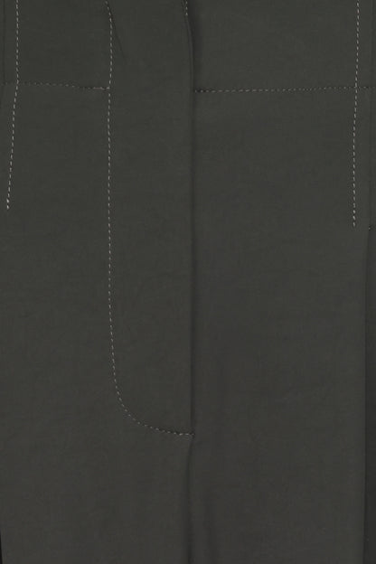 Hayden Pleated Wide Leg Pant Dark Olive