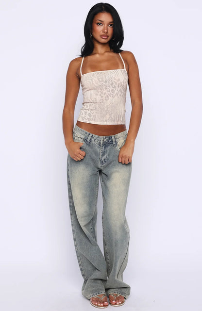 Hung Up On You Cami Top Blush Safari