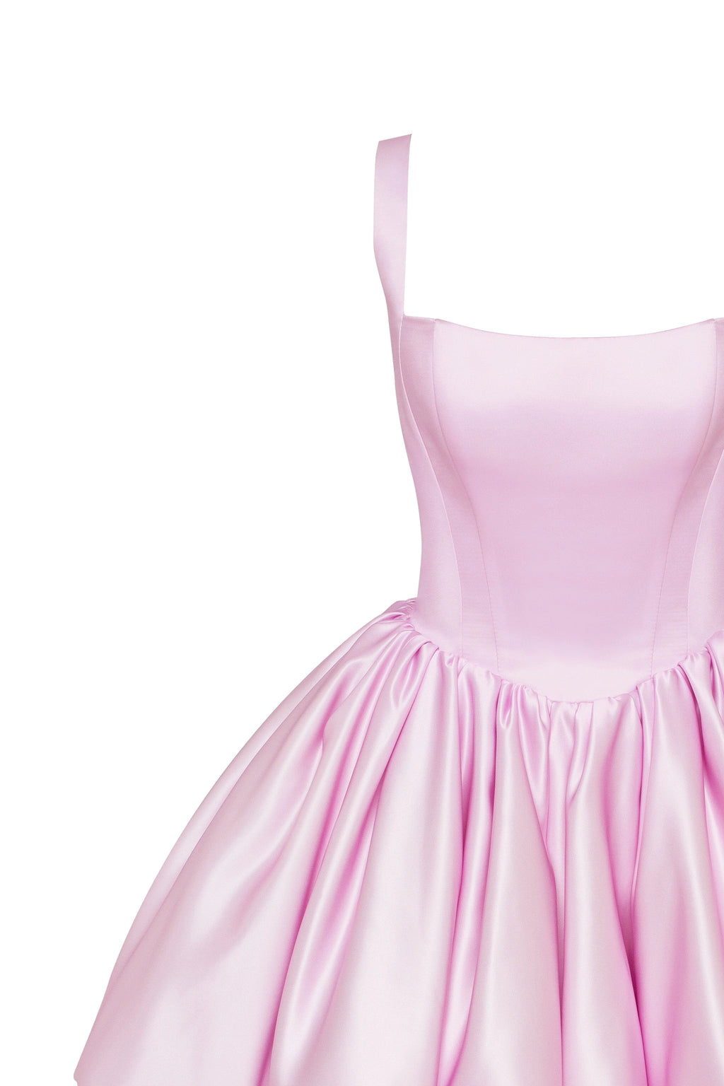 Adorable pink mini dress with puffy skirt Glow Up