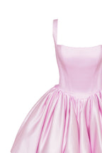 Adorable pink mini dress with puffy skirt Glow Up