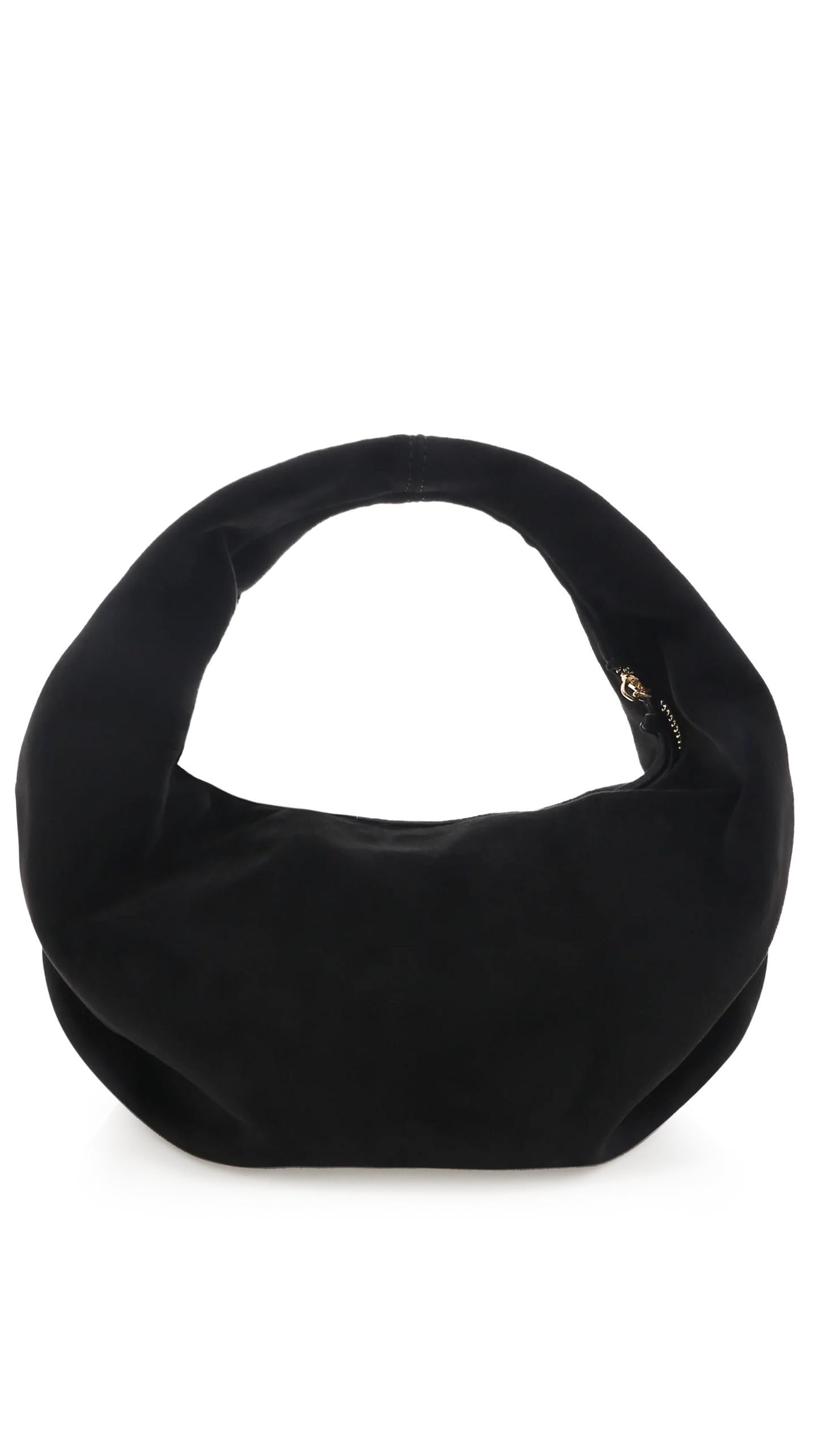 Renee Shoulder Bag Black Suede