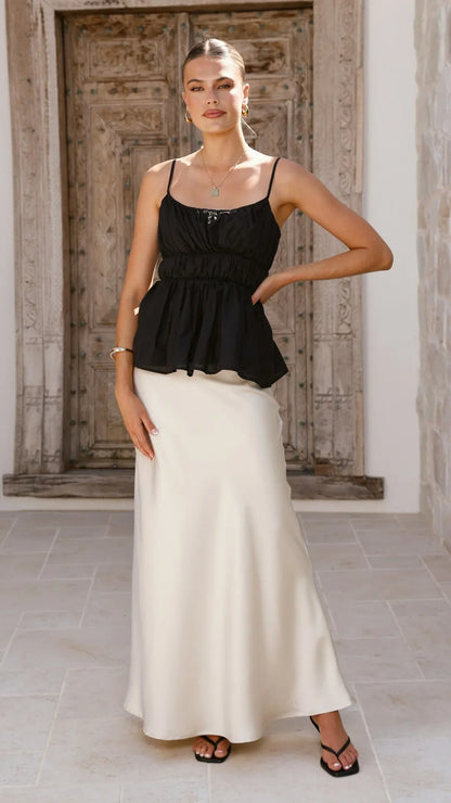Piper Top Black