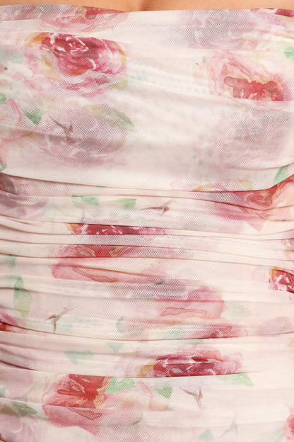 Cyra Midi Dress Rose