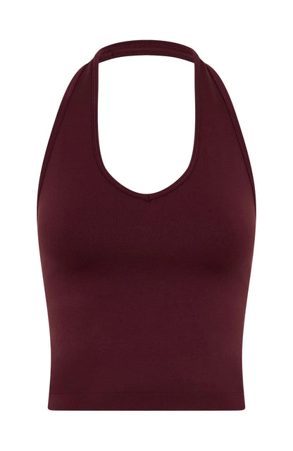 Grit Seamless Active Tank Merlot