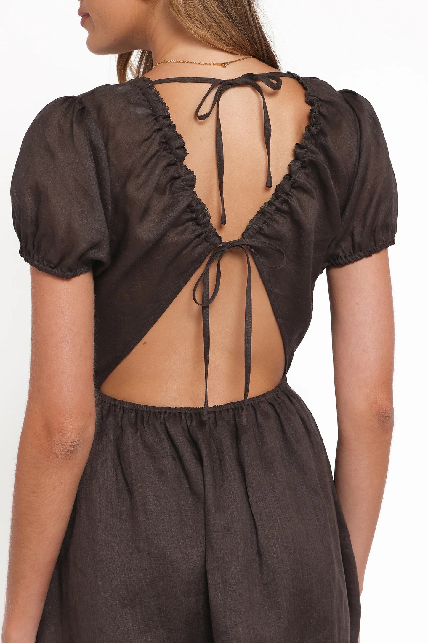 Arista Mini Dress Espresso