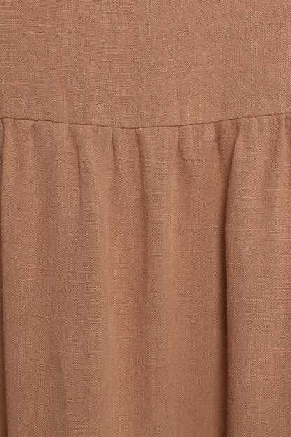 Marcy Midi Dress Mocha