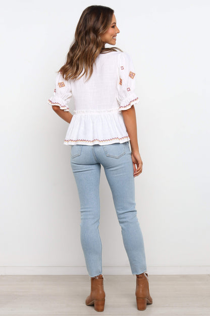 Dawston Top White