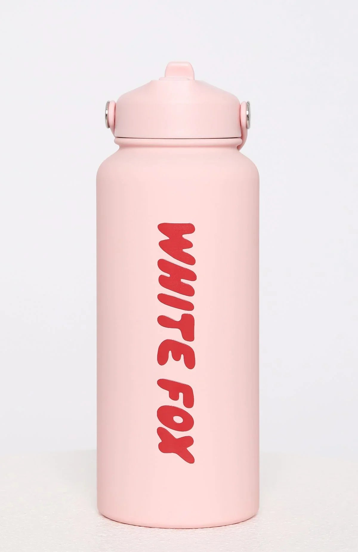 Staying Hydrated Drink Bottle 1L Pink Red