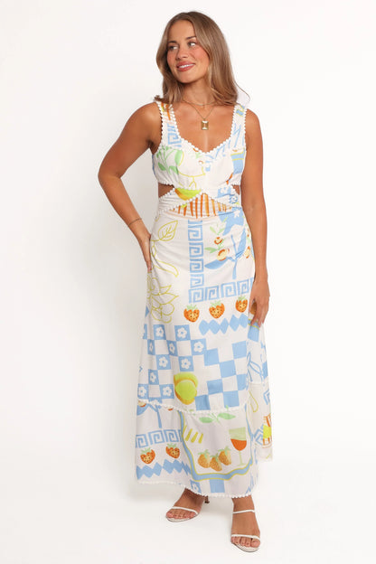 Janina Maxi Dress Multi Print
