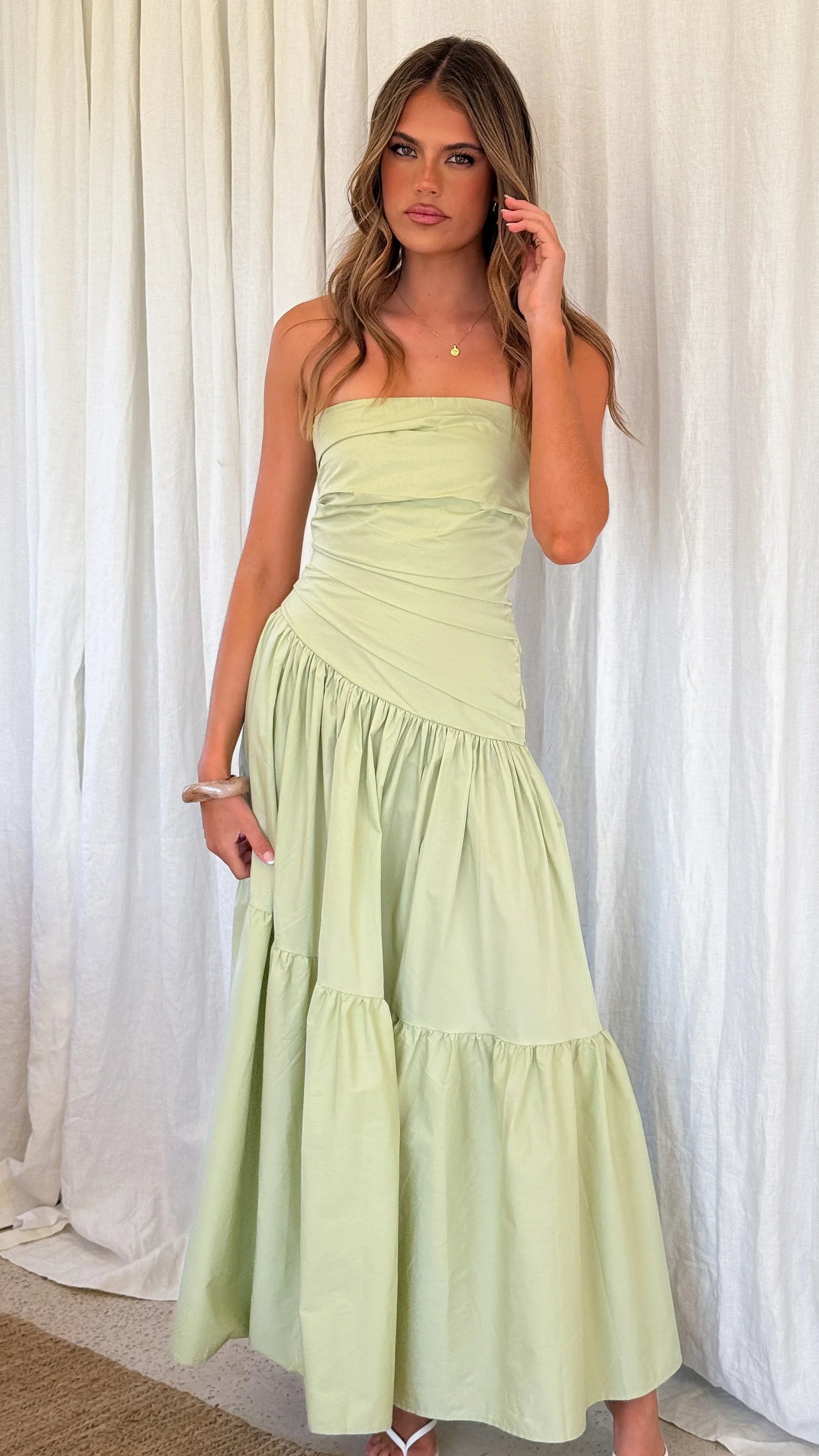 Lola Maxi Dress Sage