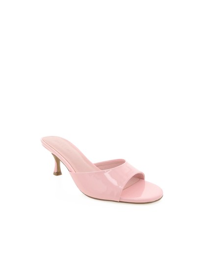 Addy Heels Ice Pink Patent