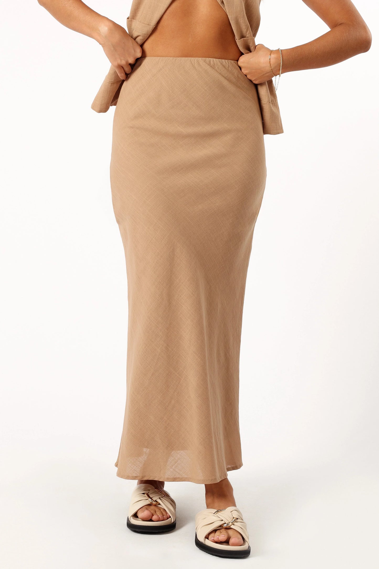 Peter Two Piece Set Tan