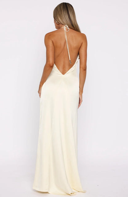 Amore Maxi Dress Lemon