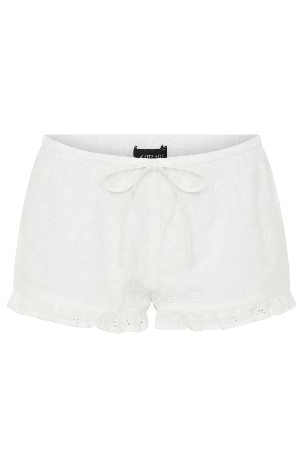 Slow Touch Relaxed Shorts White