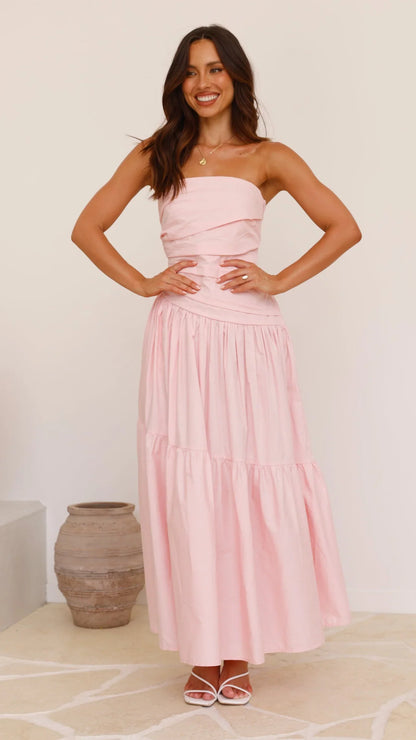 Lola Maxi Dress Pink