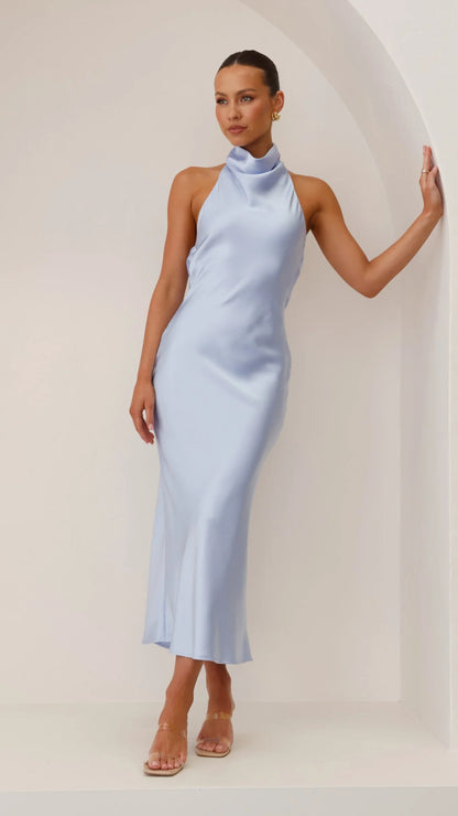 Rina Midi Dress Blue Bell