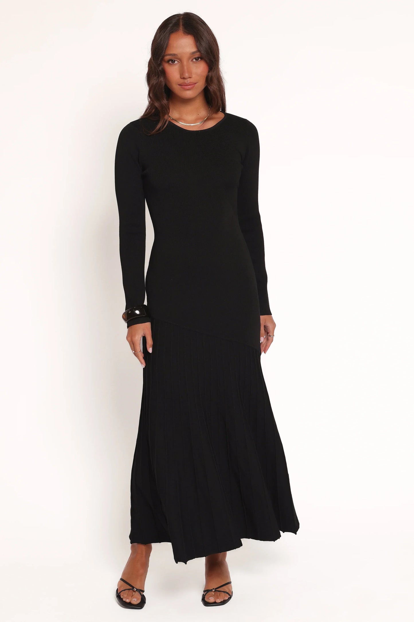 Monty Knit Dress Black
