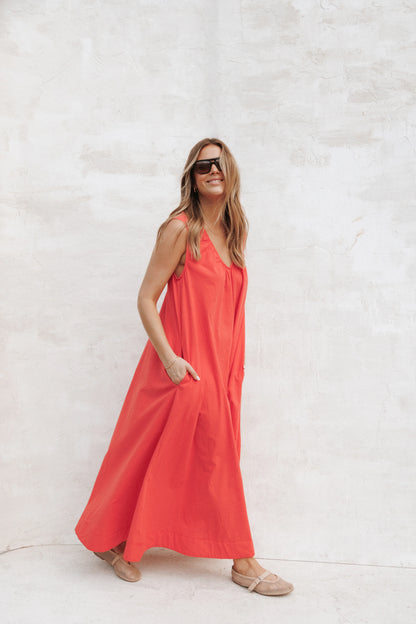 Laurita Maxi Dress Red