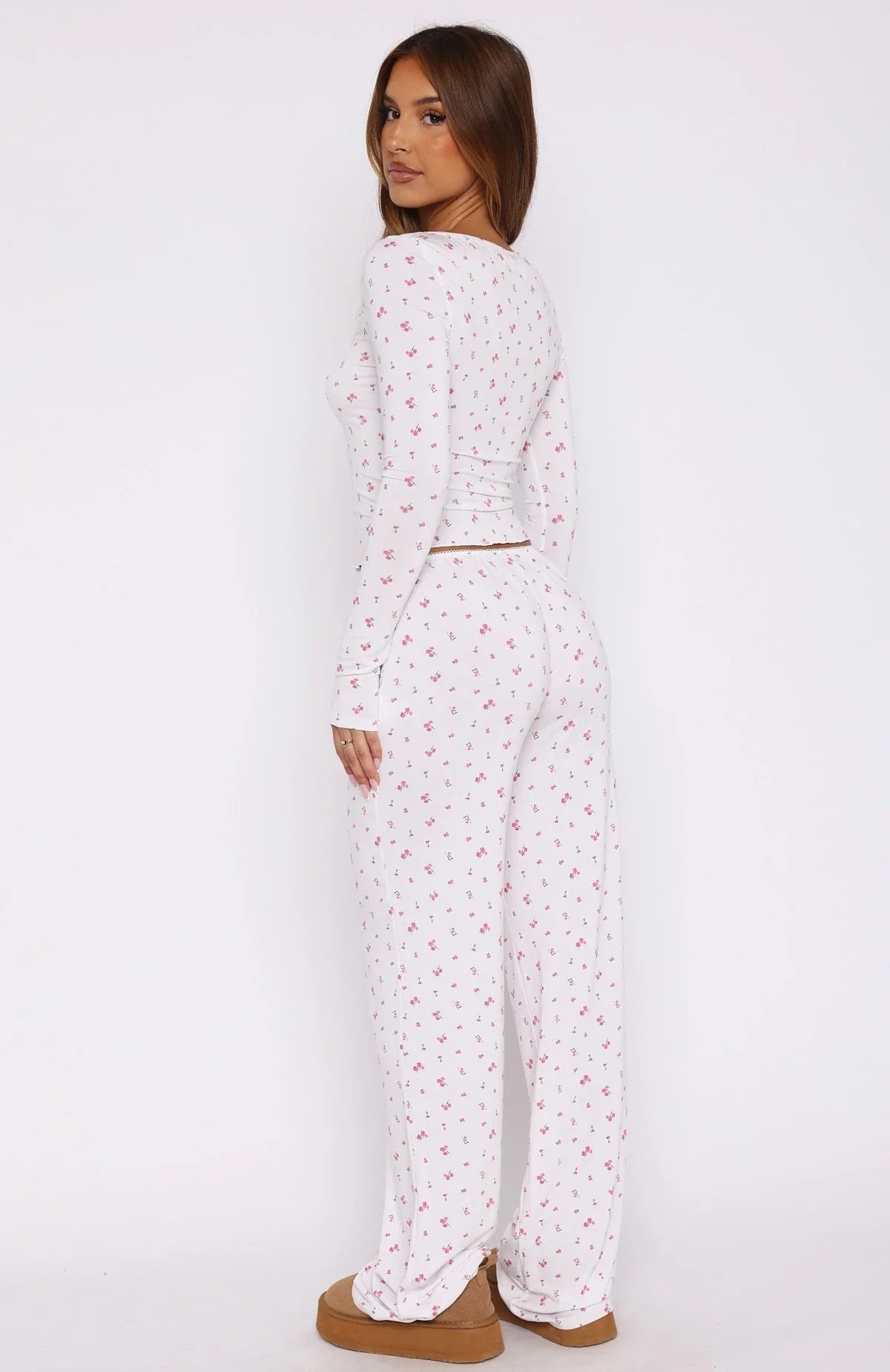 Dreamy Pyjama Pants Pink Blossom
