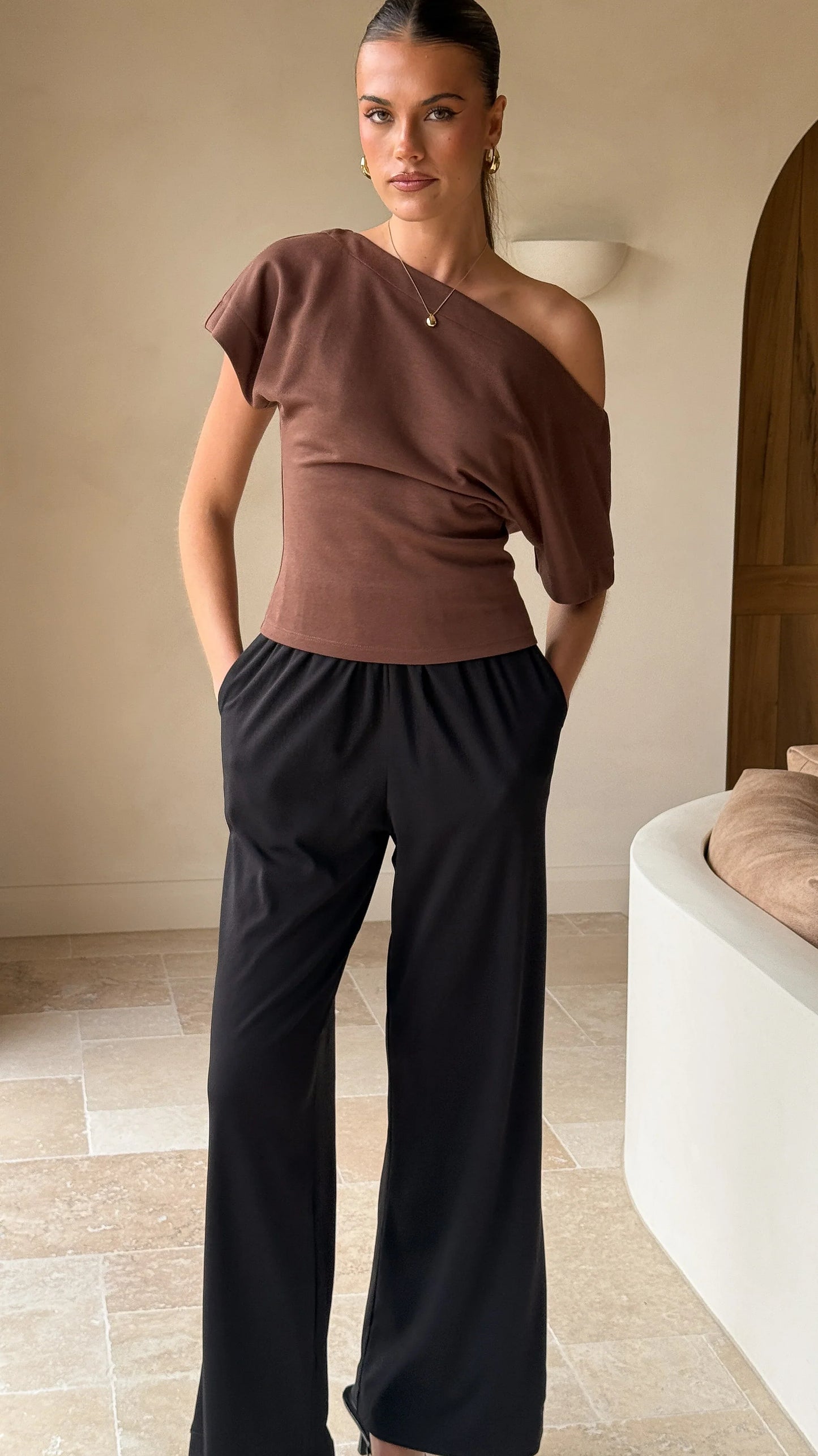Deanne Pants Black