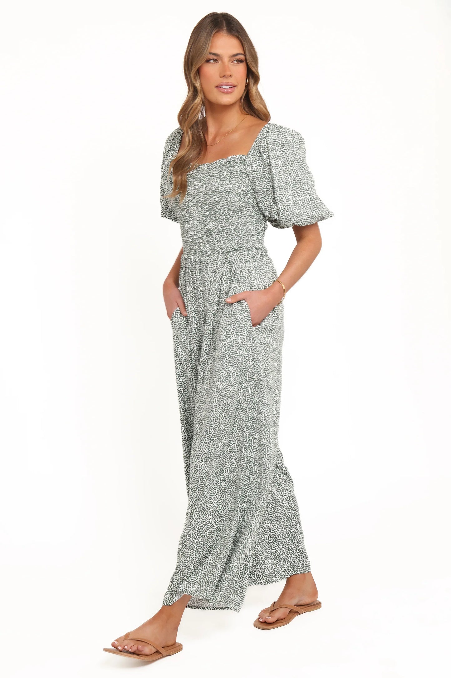Bethany Jumpsuit Green