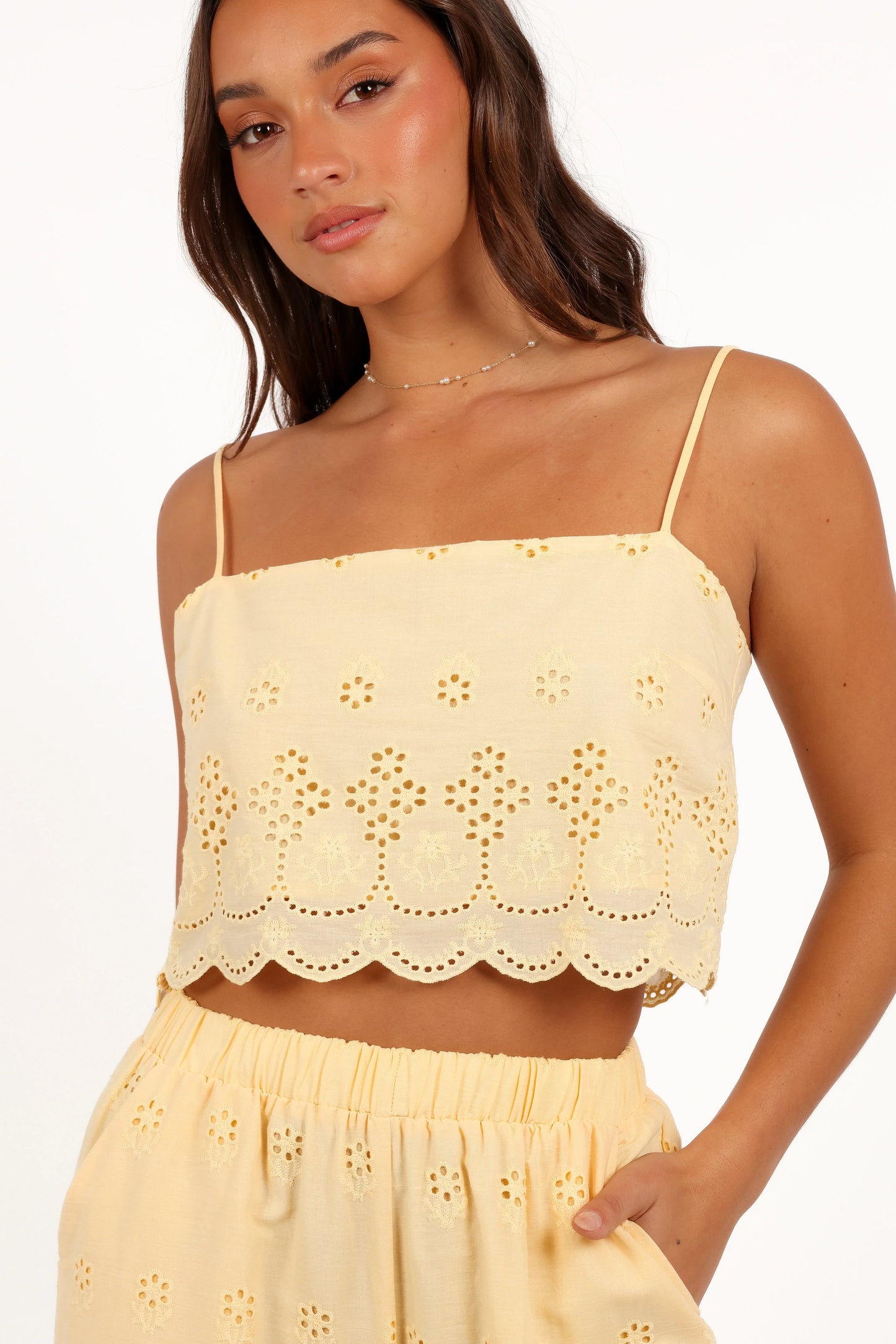 Clementine Pant Set Honeysuckle Yellow