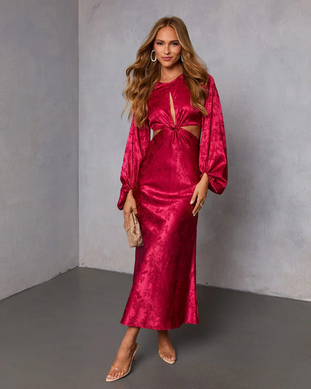 Under My Spell Cutout Maxi Dress
