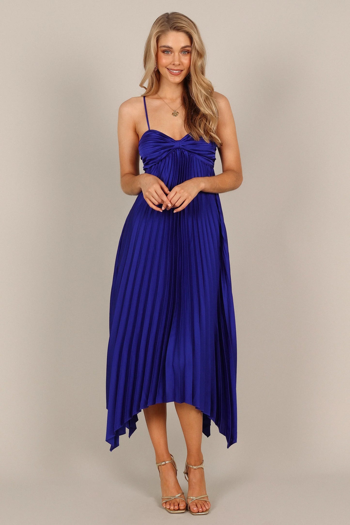 Vikki Dress Royal Blue