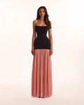 BlackPink dress with a pleated skirt Parisienne