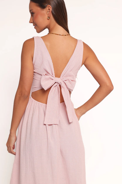 Lillie Maxi Dress Pale Pink