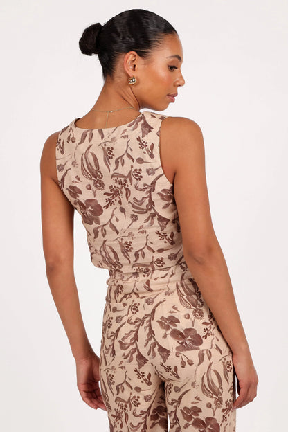Irina Top Wild Orchid