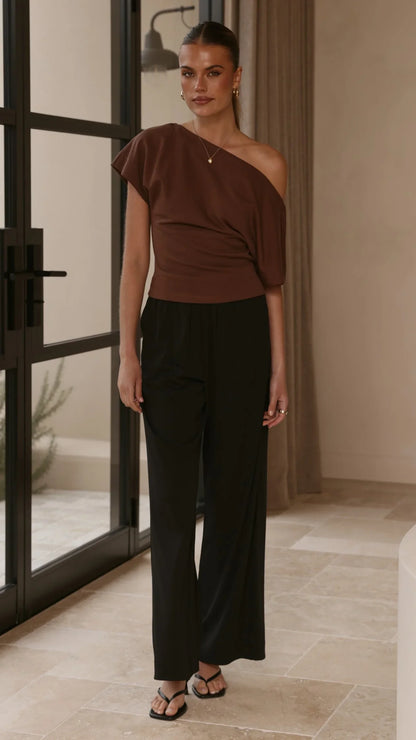 Deanne Pants Black