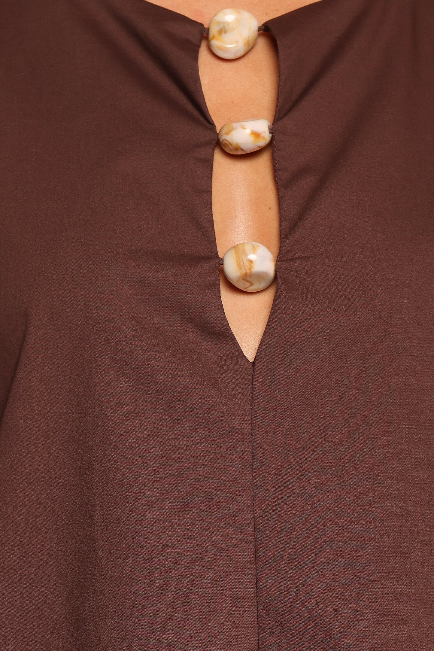 Lirael Mini Dress Espresso
