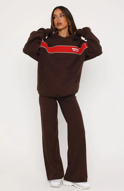 Studio 17 Jules Oversized Hoodie Chocolate