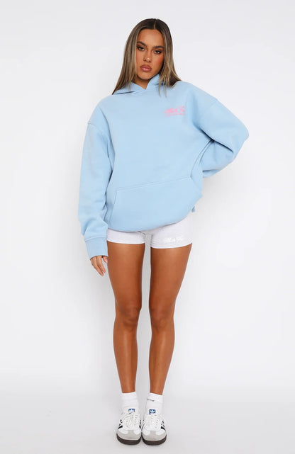 With Love Bike Shorts Grey Marle