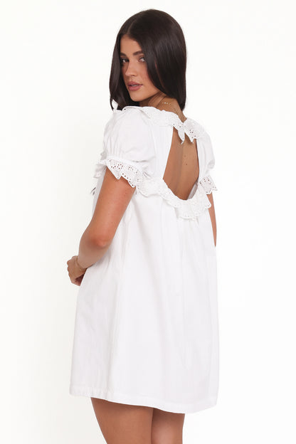 Merlyn Mini Dress White