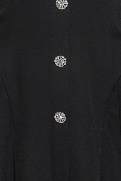 Sonya Long Sleeve Mini Dress Black