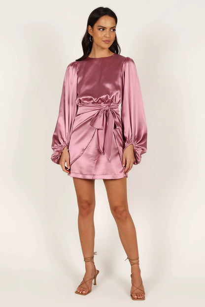 Opal Dress Dusty Rose
