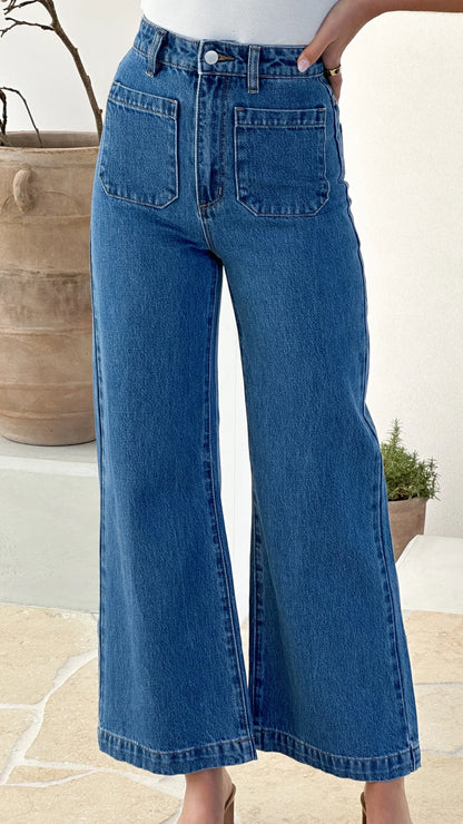Rollas Sailor Jean Ashley Blue