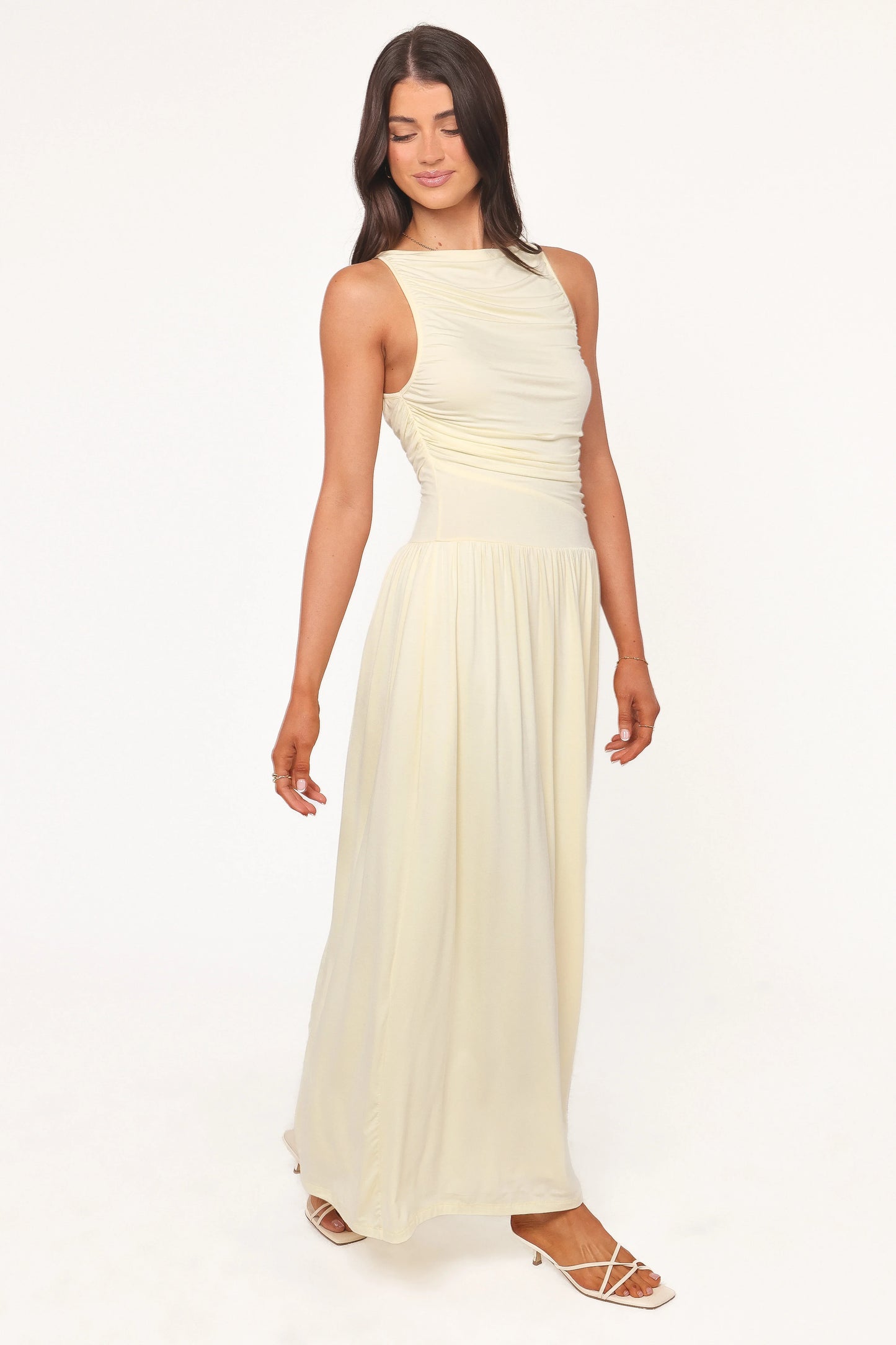 Shirley Maxi Dress Butter Yellow