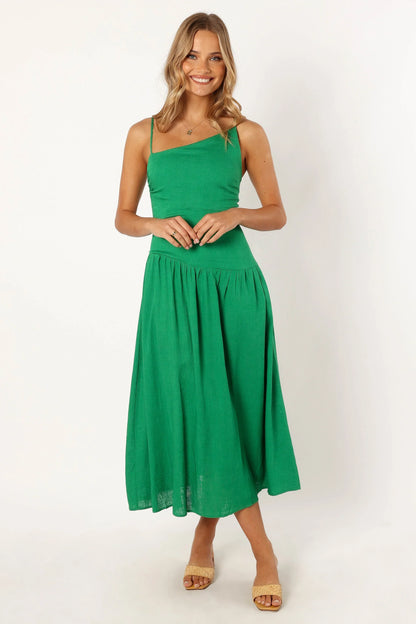 Shiloh Midi Dress Green