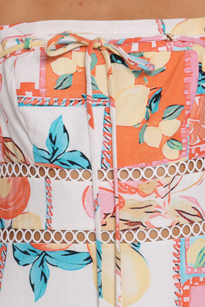 Adalynn Maxi Dress Fruit Print