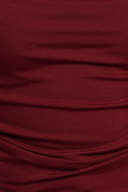 Cer Knit Top Cherry Chocolate