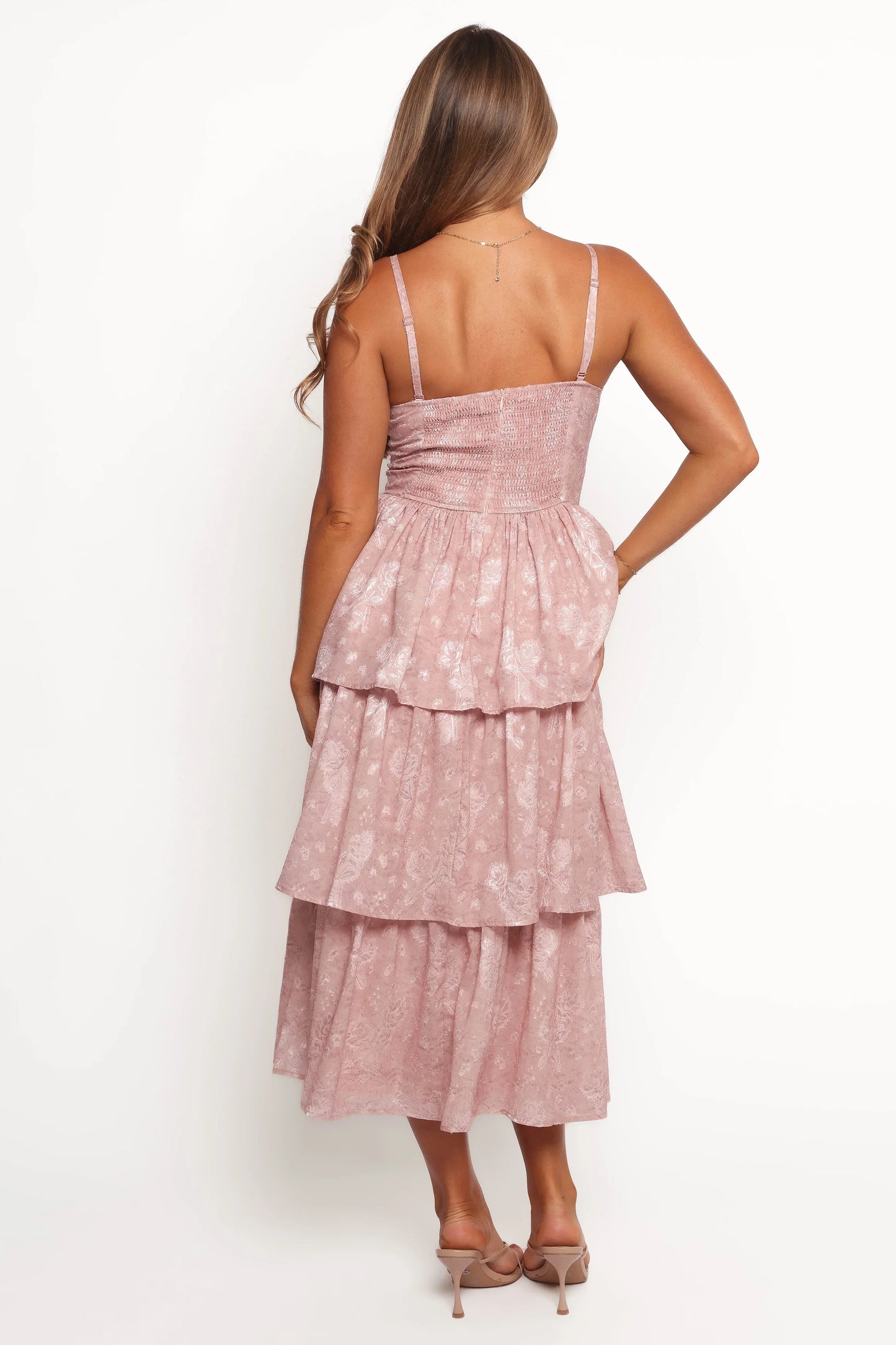 Imogene Midi Dress Mauve