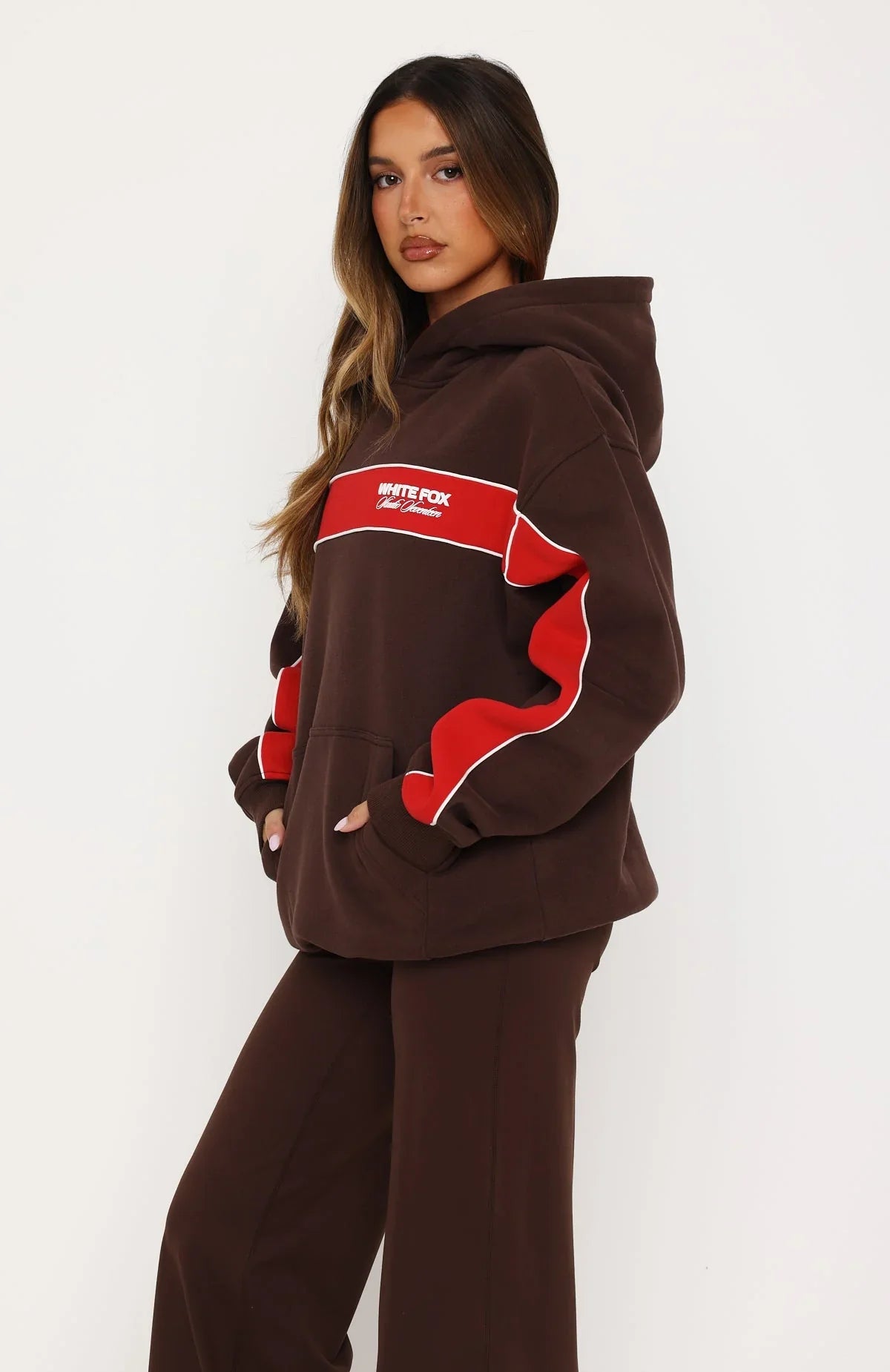 Studio 17 Jules Oversized Hoodie Chocolate