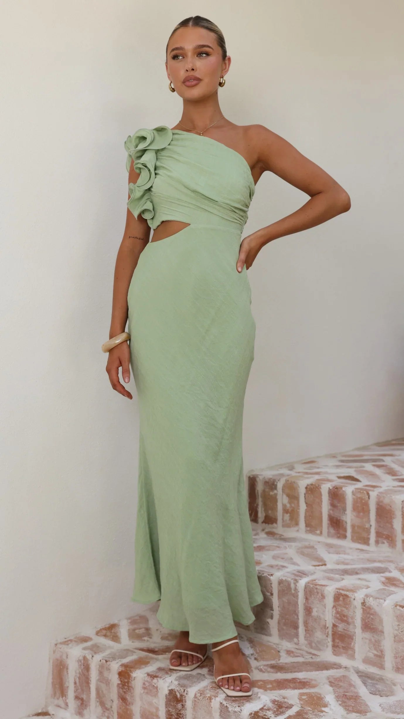 Amina Maxi Dress Sage