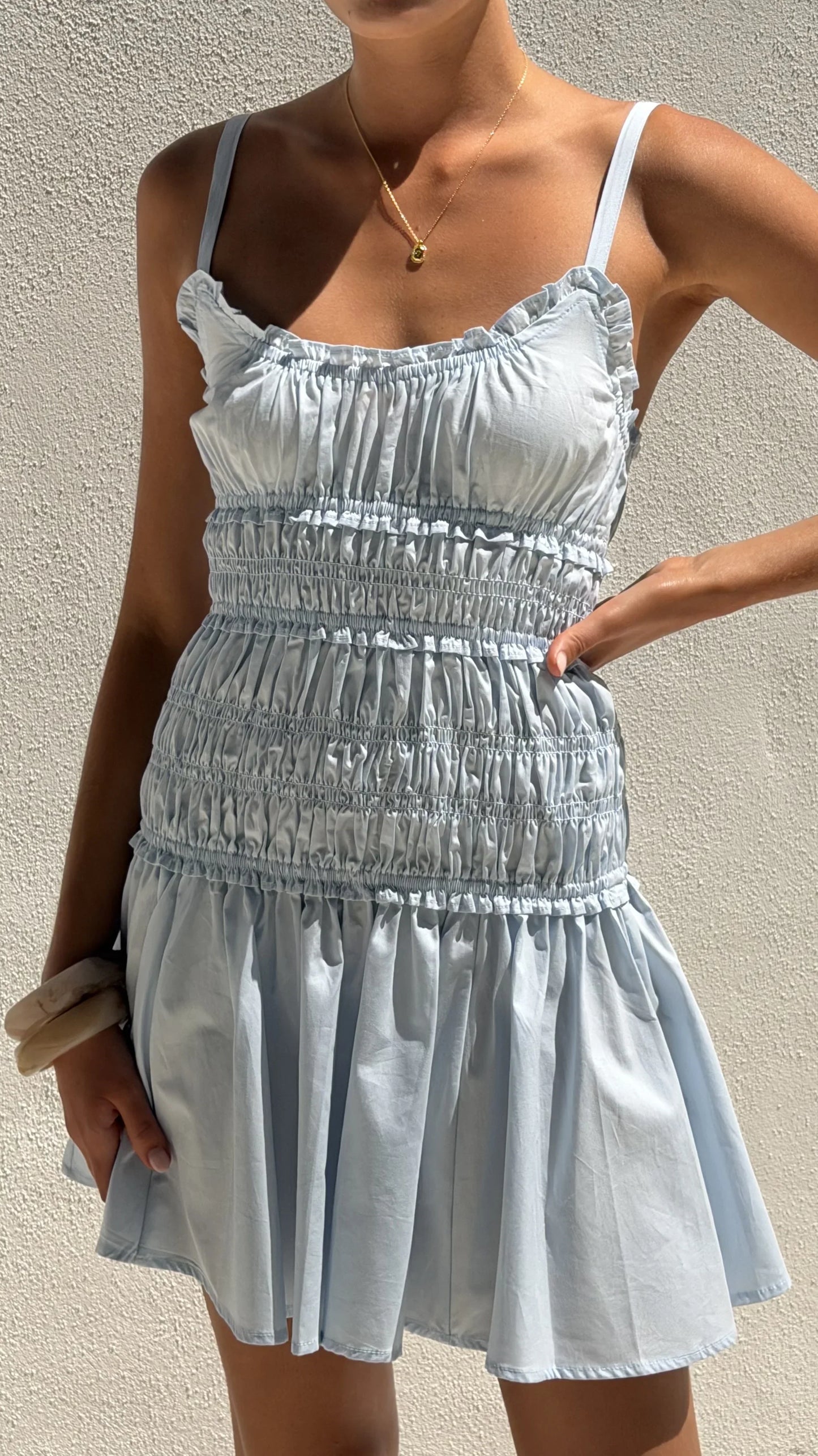 Vida Mini Dress Blue